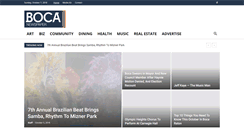 Desktop Screenshot of bocanewspaper.com